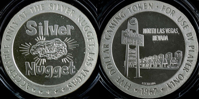 Silver Nugget Token (tSNlvnv-001)